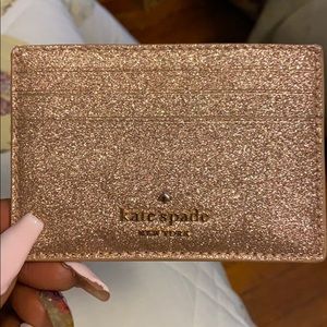 Kate Spade Card Holder in Rose Gold